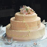 Svatební dort Mandlová krajka